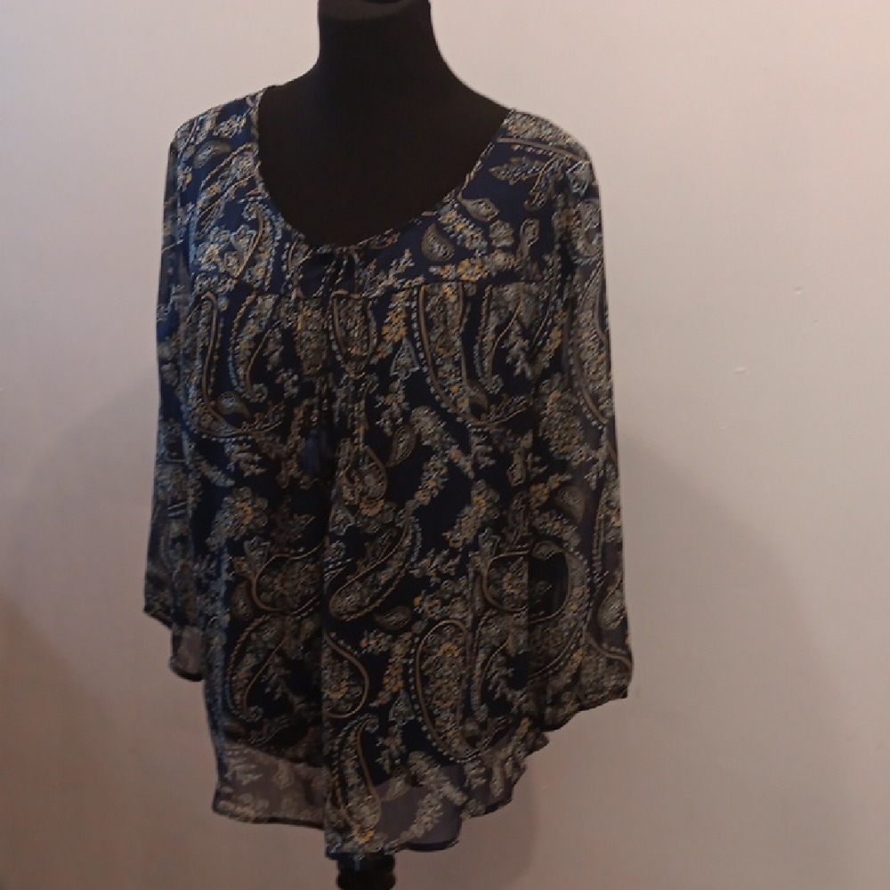 St. John's Bay Paisley Blouse